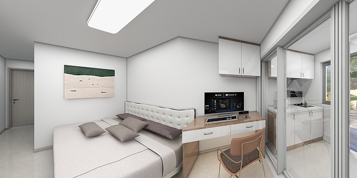 好好的学习吧-庆余贺姐小宅-装修设计方案