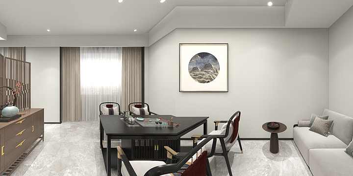 境舍空间-茶楼会所-装修设计方案