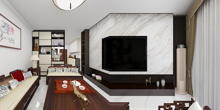 雅居集嘉霖-潮州-中式-装修设计方案