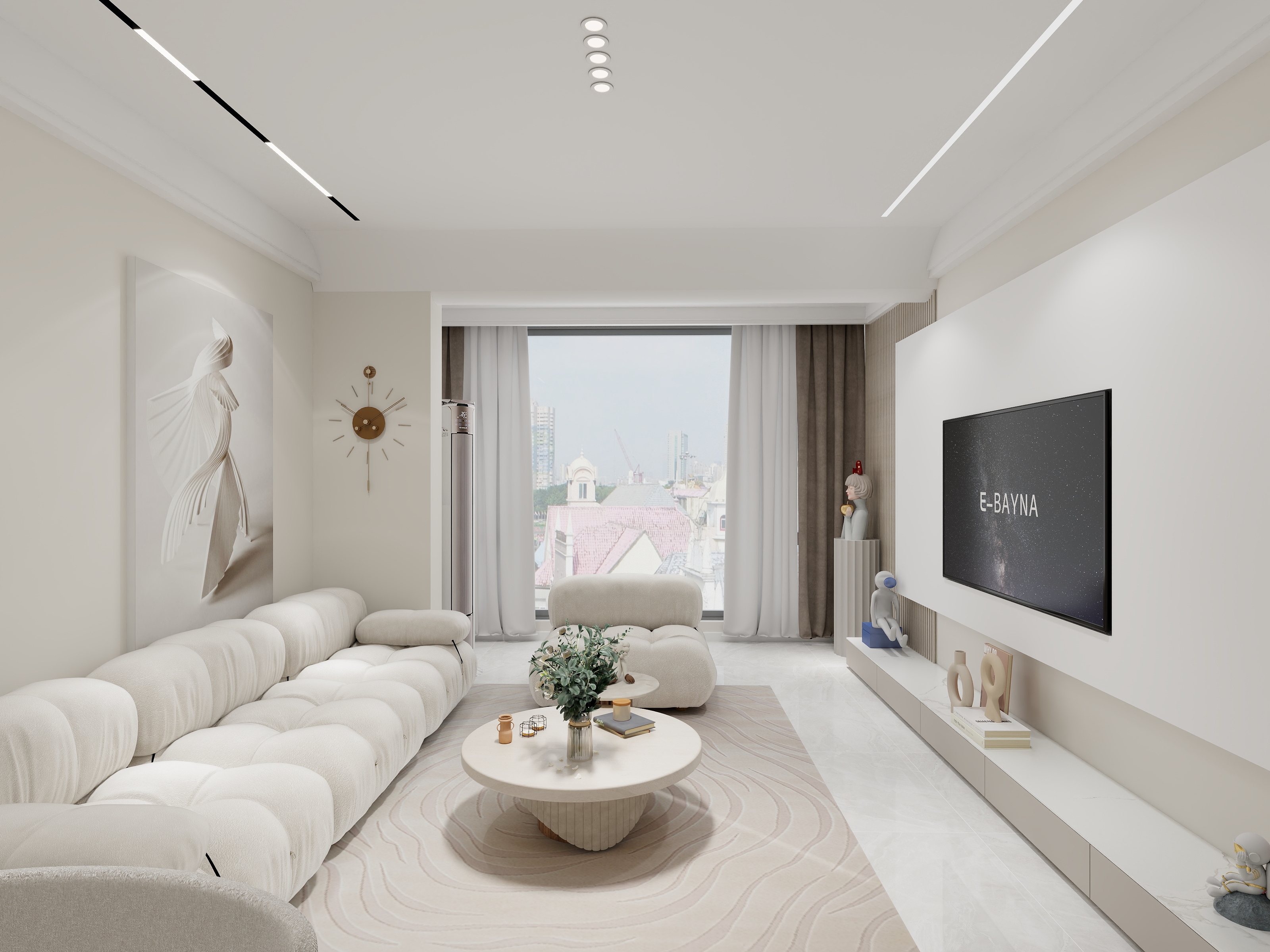 知一设计-陈茂-天璟荟100㎡3室-装修设计方案