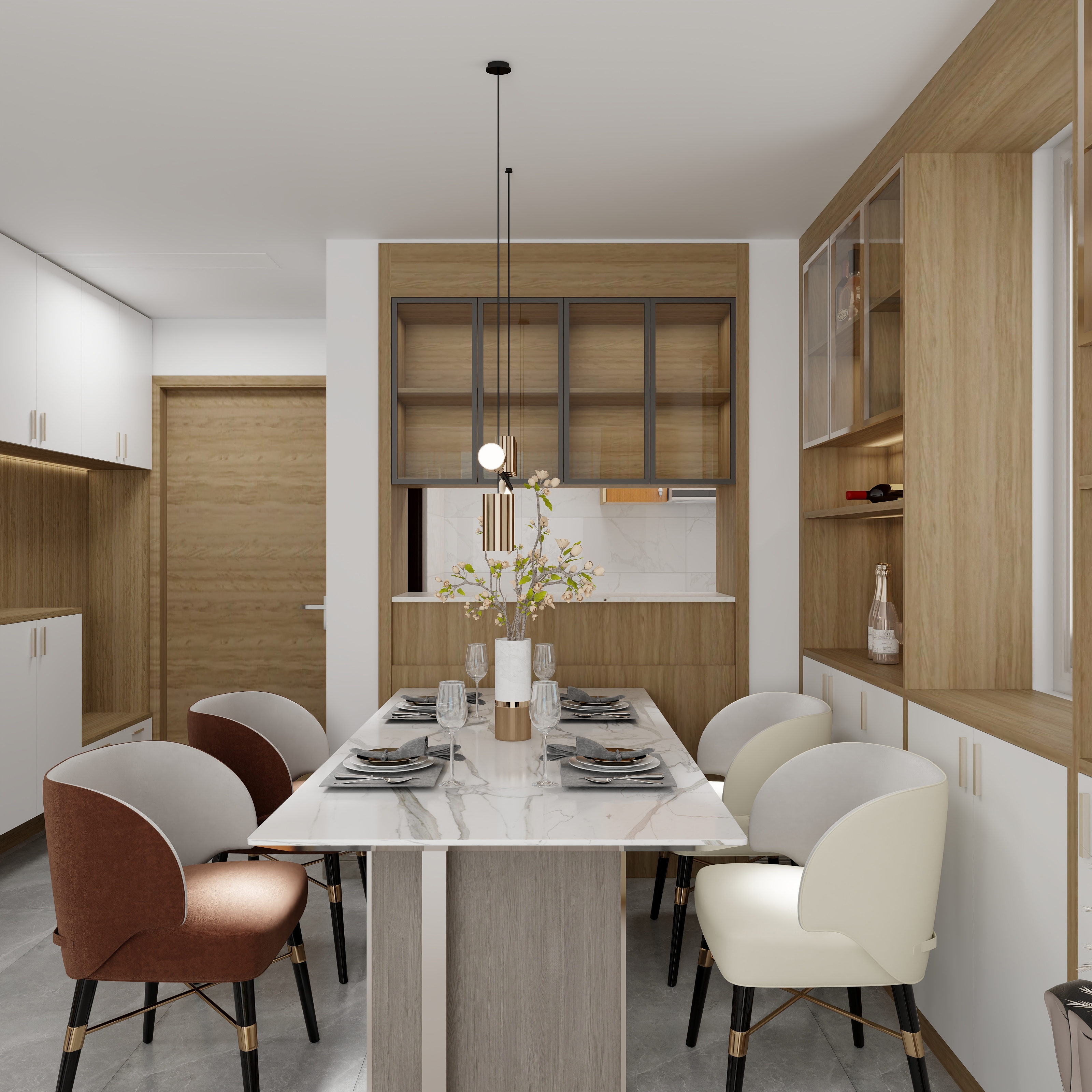 陈维111-2-206室151.35㎡----装修设计方案