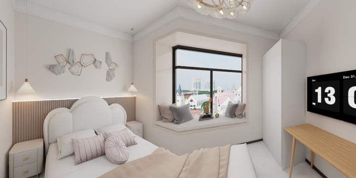 装修狂魔在廊坊-汇景轩公寓设计-装修设计方案