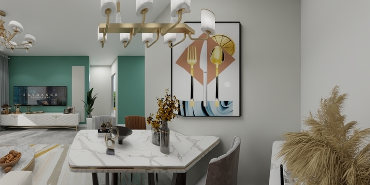 经典印象-锦尚龙城105-装修设计方案