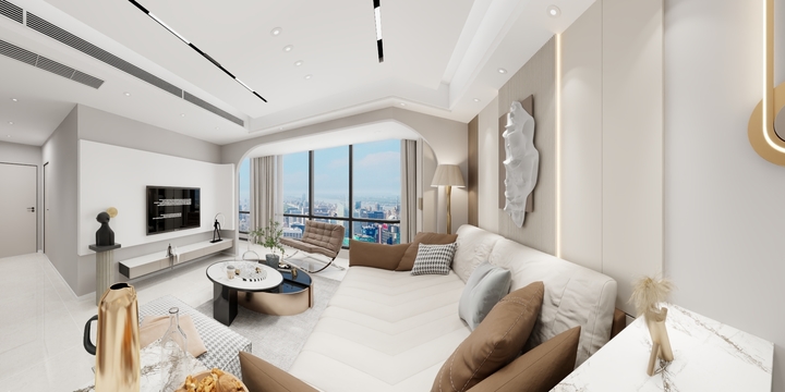 刘作勇-澜庭陈姐96平米雅居图-装修设计方案