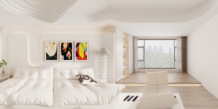 曲靖邦你郎易装修-奶油客厅+shuhan88898-副本-装修设计方案