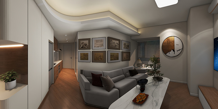 DesignerDuFei-世贸玉锦湾日式63㎡-装修设计方案