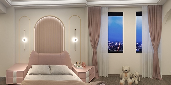 拾遗掌柜萧然-女孩房-装修设计方案