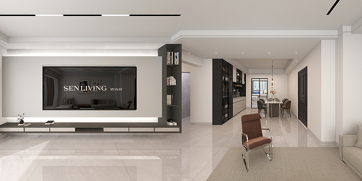 A嘉俊瓷砖刘承江-中梁49栋2502-装修设计方案