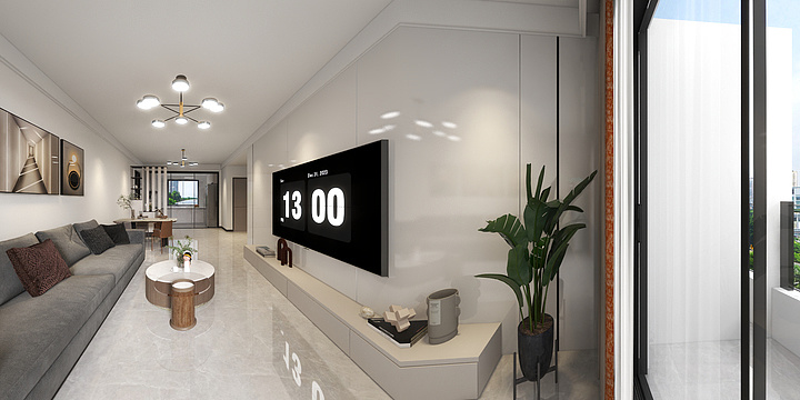 效果图表现I-凯旋门 25#-装修设计方案