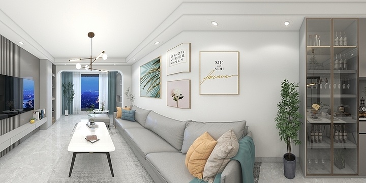 你是我笔下的色彩-樽憬财富13-14-3-装修设计方案