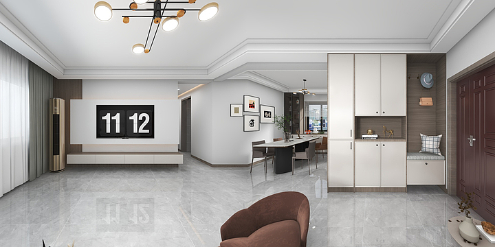 Jim设计-五江大哥效果图-装修设计方案