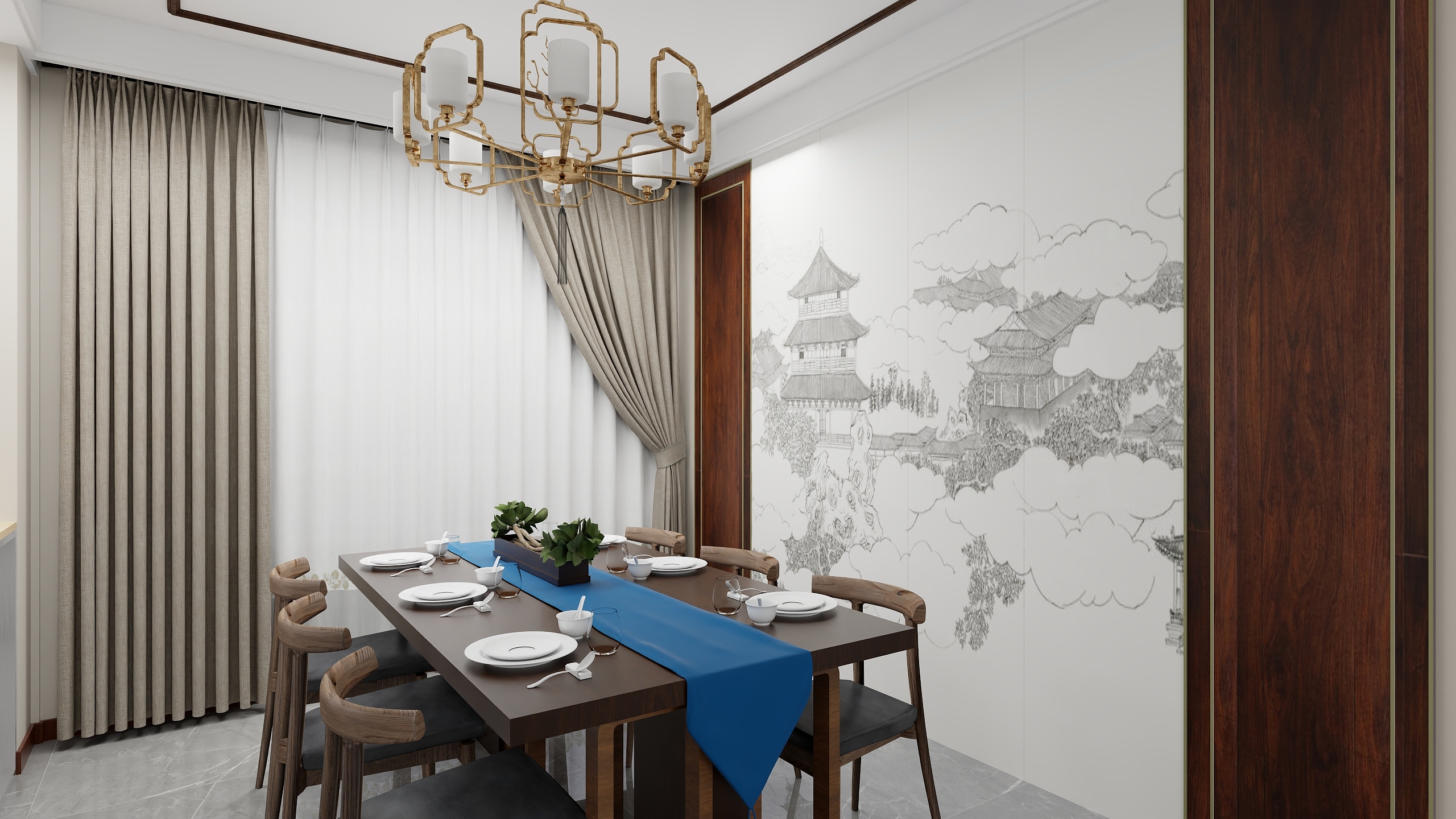 许千石-天山景苑2-1-901-新中式-副本-装修设计方案