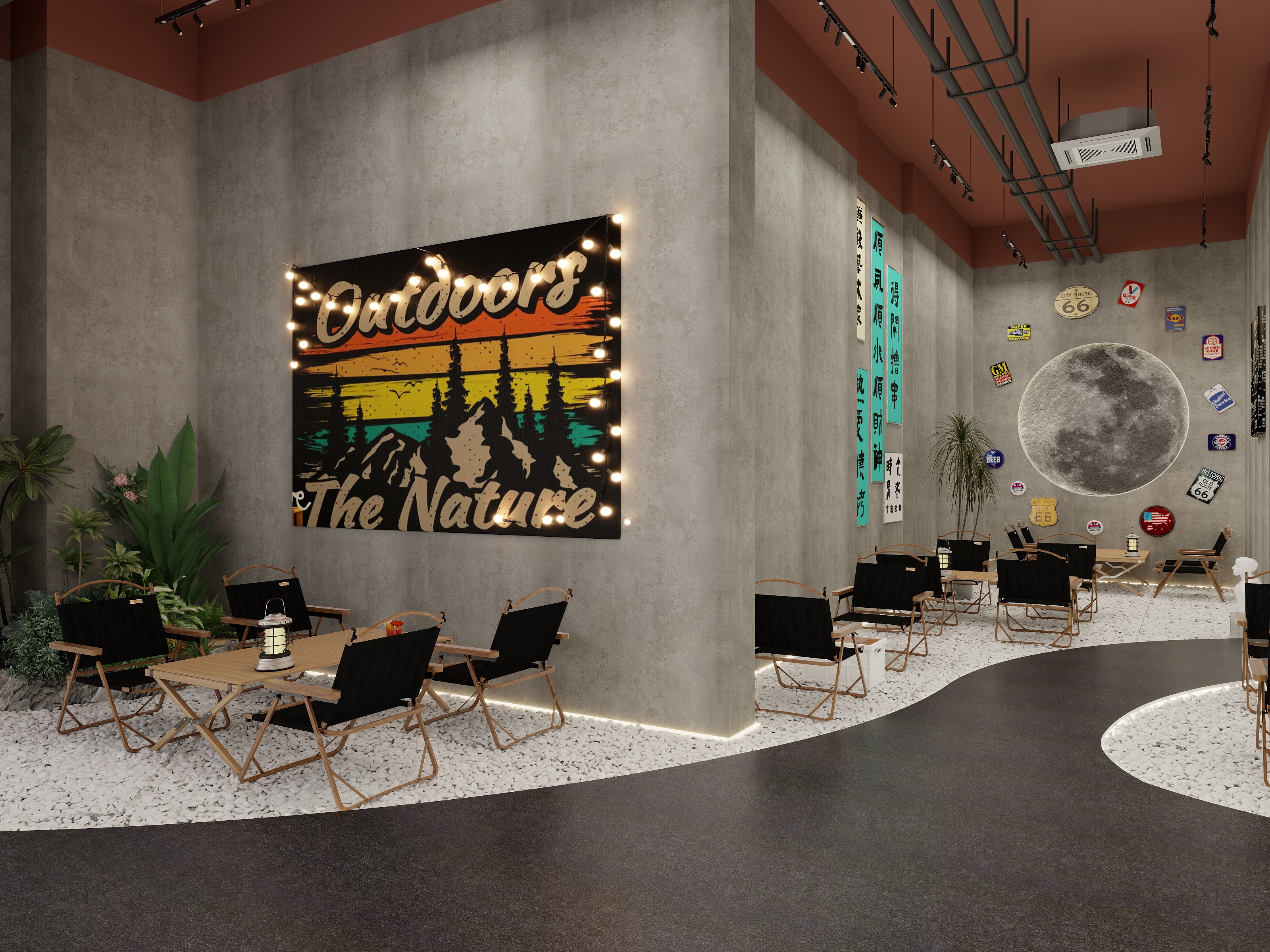 CHENSKI装饰设计-烧烤店-装修设计方案