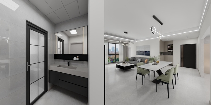 设计阿戕-格林云上5-7-2号周姐爱家-装修设计方案