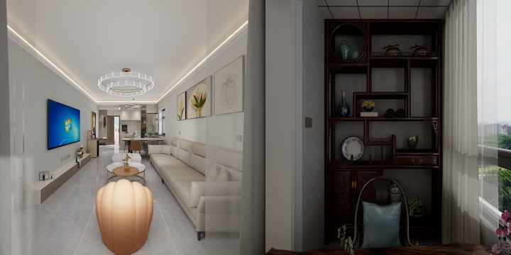 尚品安佳-新沣6-2-2102-装修设计方案