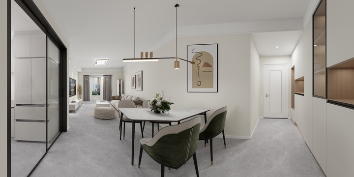 刘虎囝设计-绿城桂语兰庭120-郑阿姨-装修设计方案