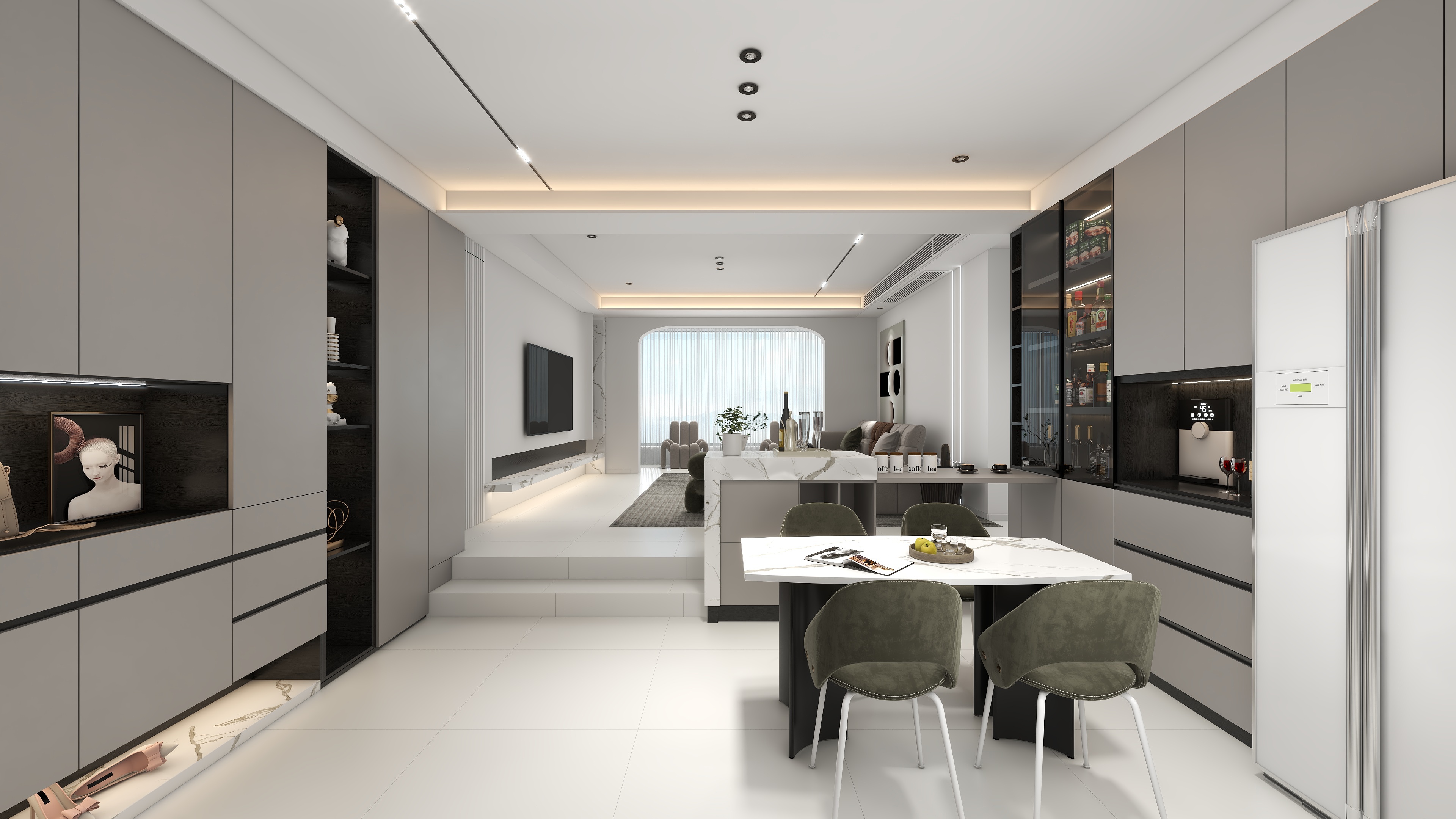 孙乐洛-155花畔里四室现代极简-装修设计方案