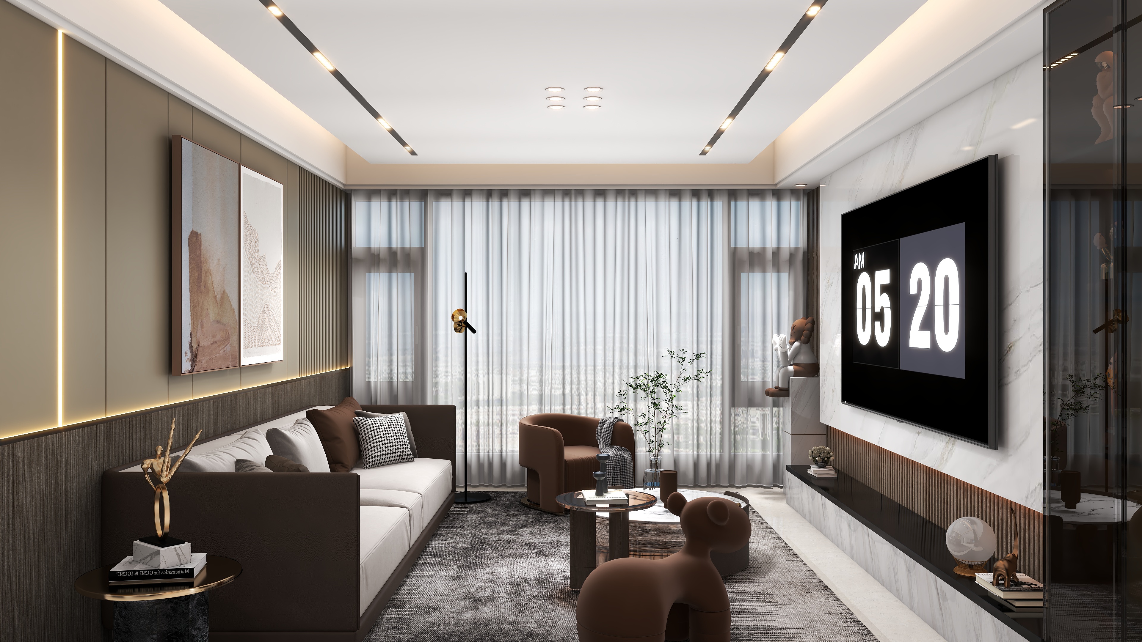 向向子-现代时光-装修设计方案