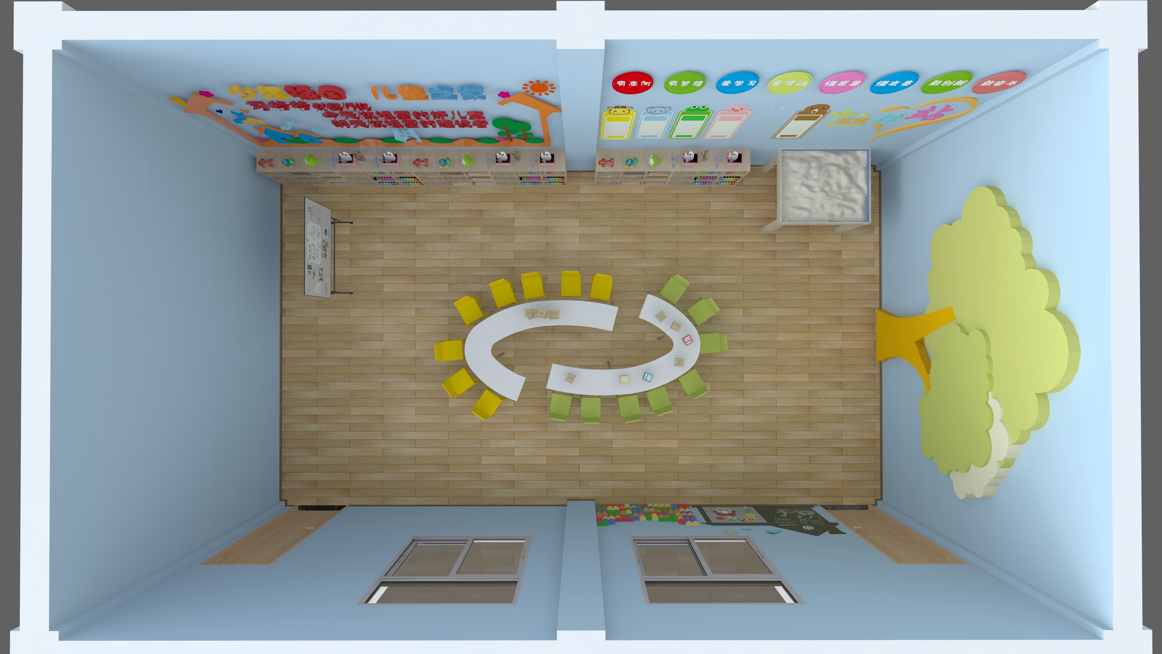 佳-奇-儿童之家-装修设计方案
