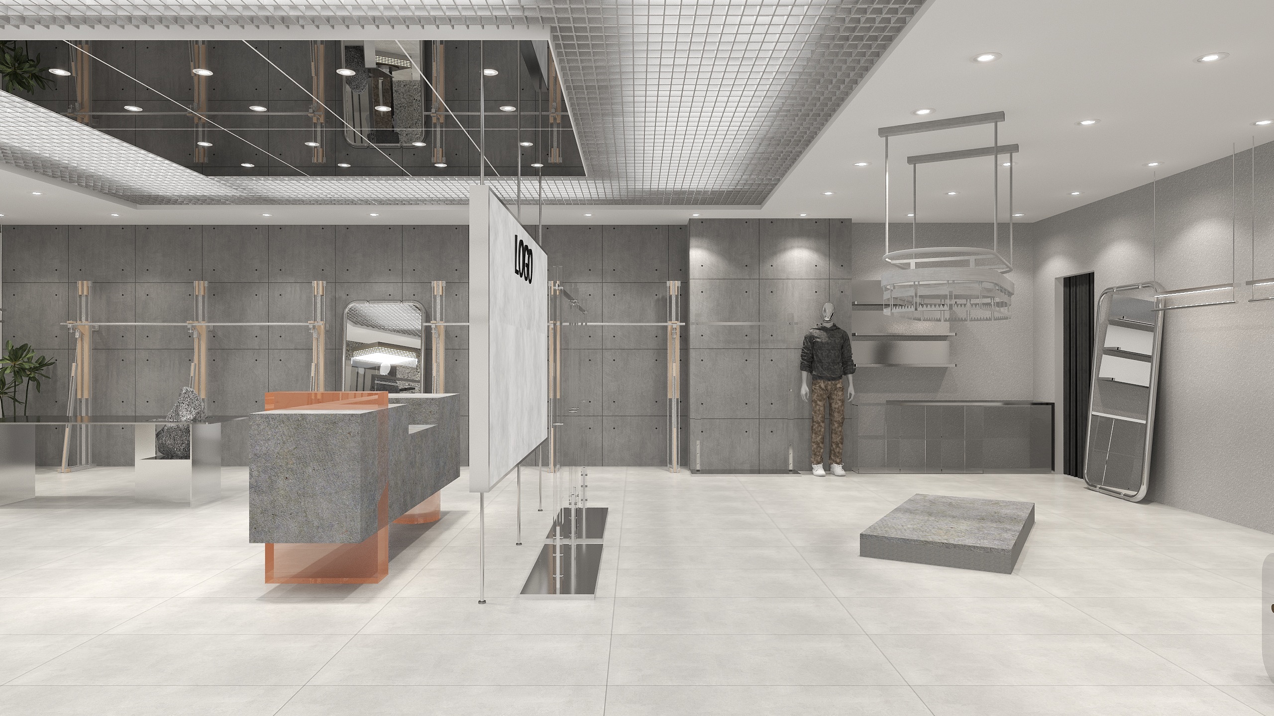 CCE..-男装店-装修设计方案