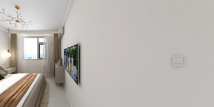 筑家装饰公司-临河15号院三居改6月-装修设计方案