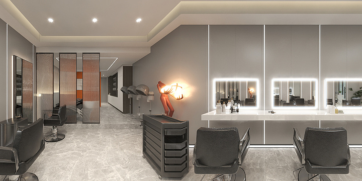 Ms.严-理发店-装修设计方案