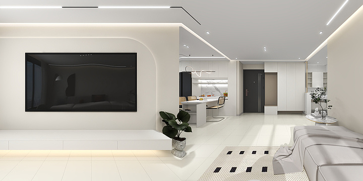 YANGXIAN-东方家园101奶油-装修设计方案