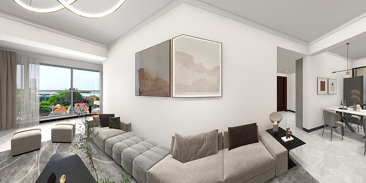 野柒-绿锦华府2-3203-装修设计方案