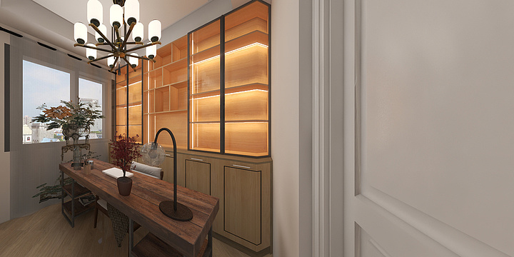 AXml-馆陶72㎡3室-装修设计方案