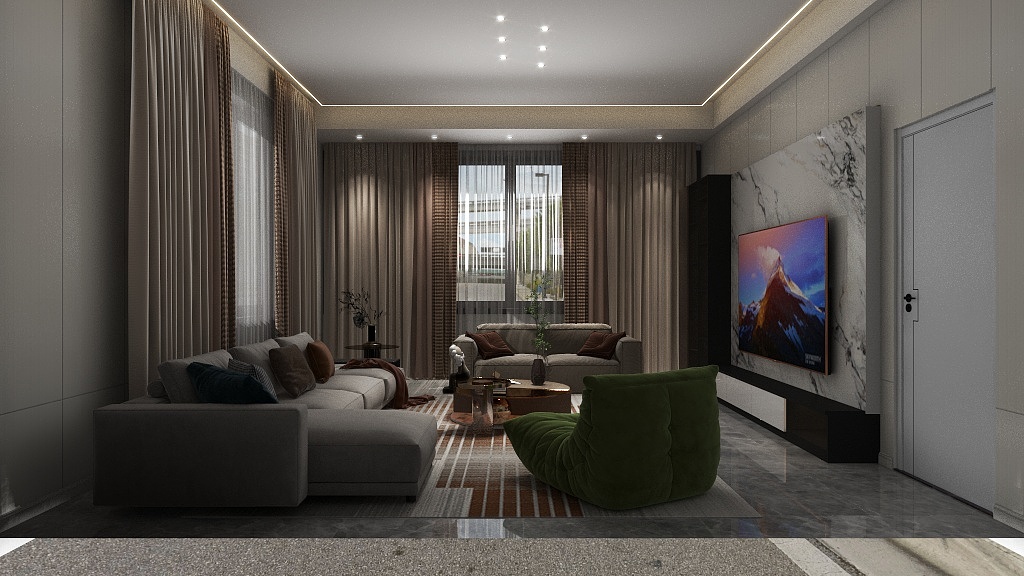 天沢聖司-查岭 郑总-装修设计方案