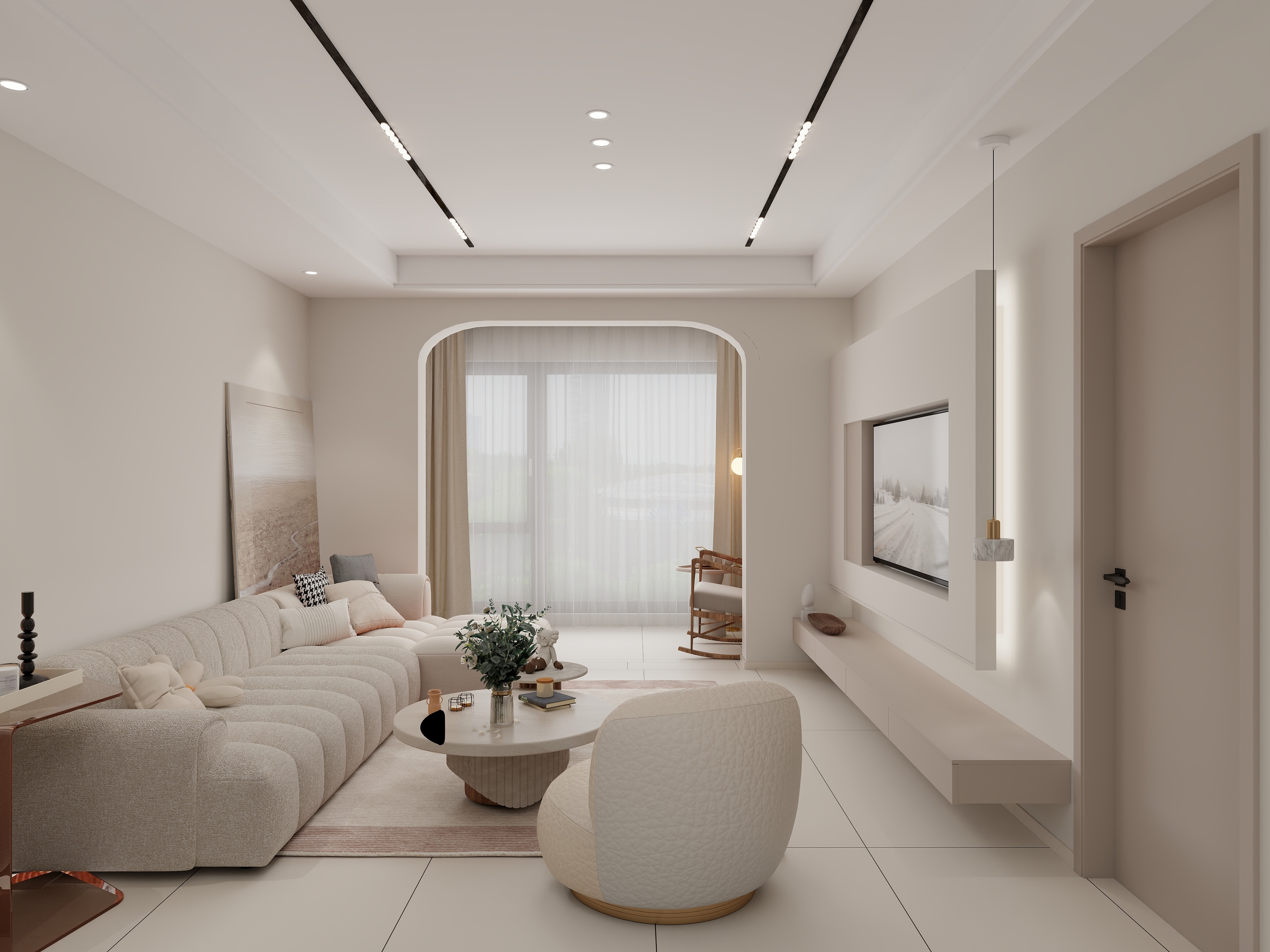 湫末-106㎡3室-装修设计方案