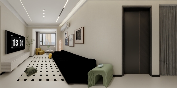 全案设计-丹丹-油脂厂家属院-装修设计方案