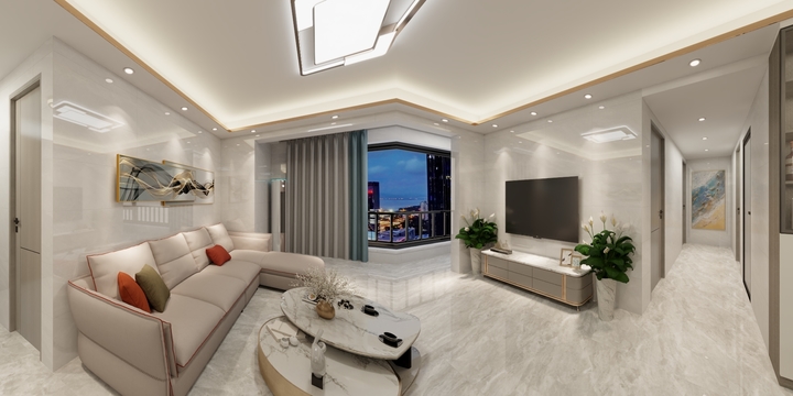 RRose-金樾江南-17栋1单元303-雅居-装修设计方案