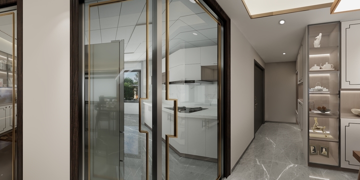 Mr阿燊-都梁王城135㎡新中式效果图-装修设计方案