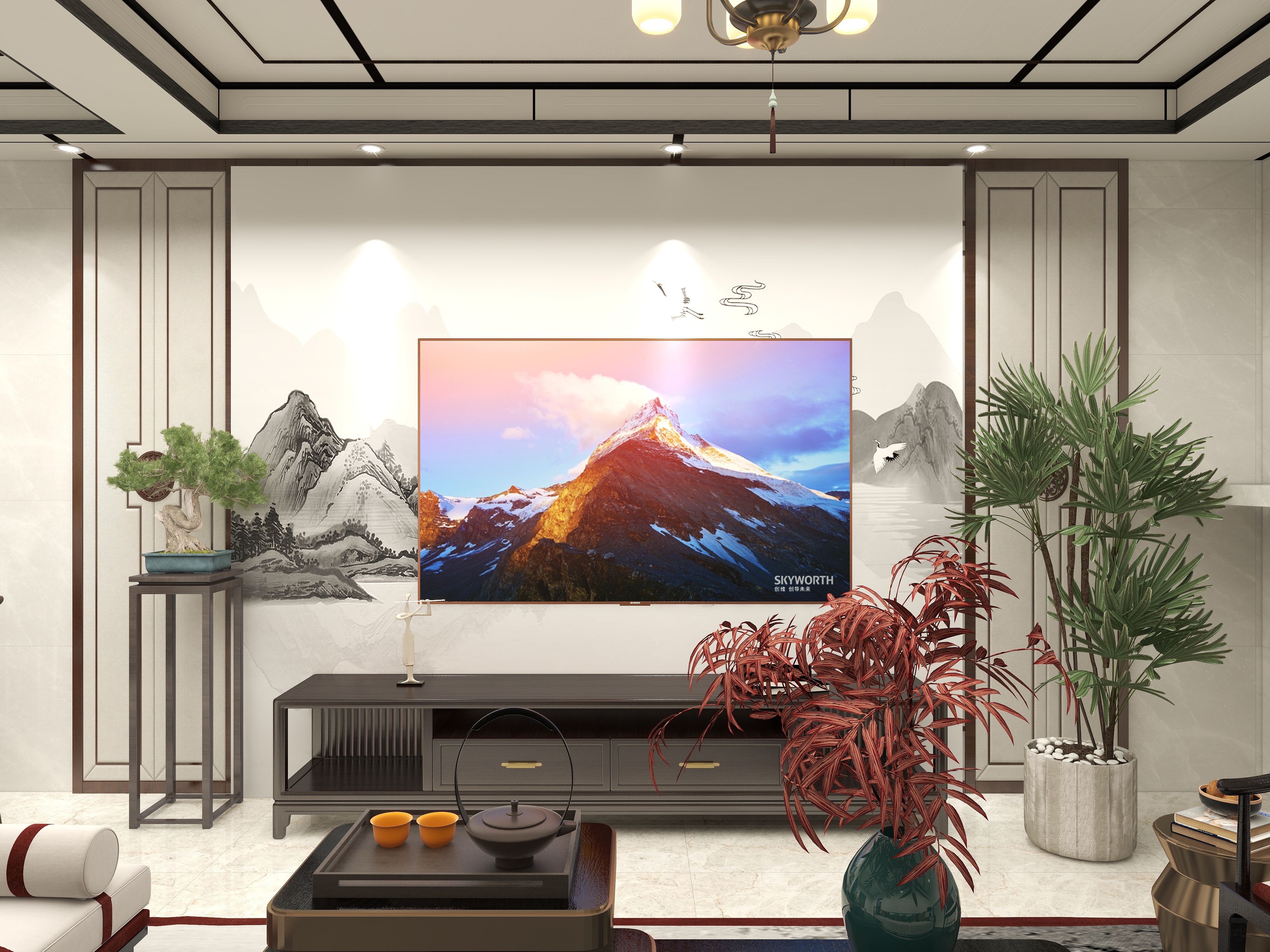 AHome999-寨岗之美装修效果图