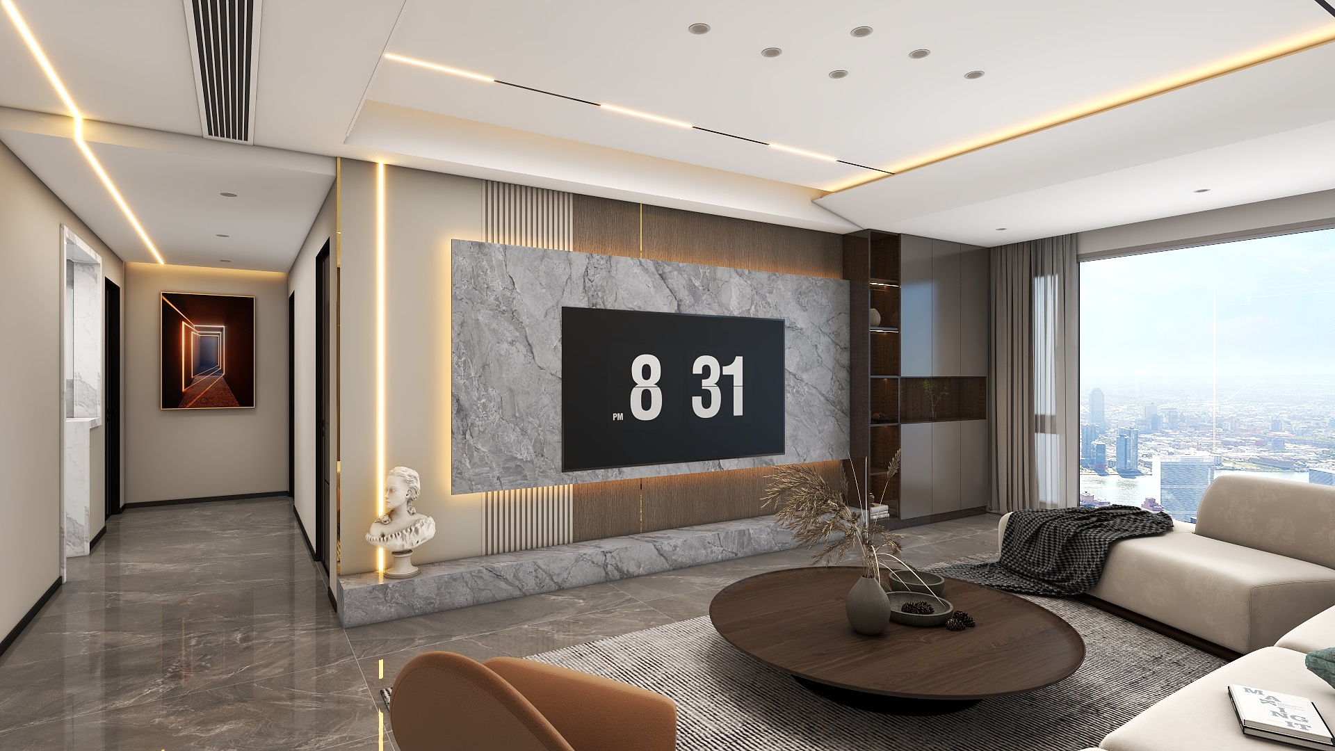 萬少DS-万达意式轻奢-装修设计方案