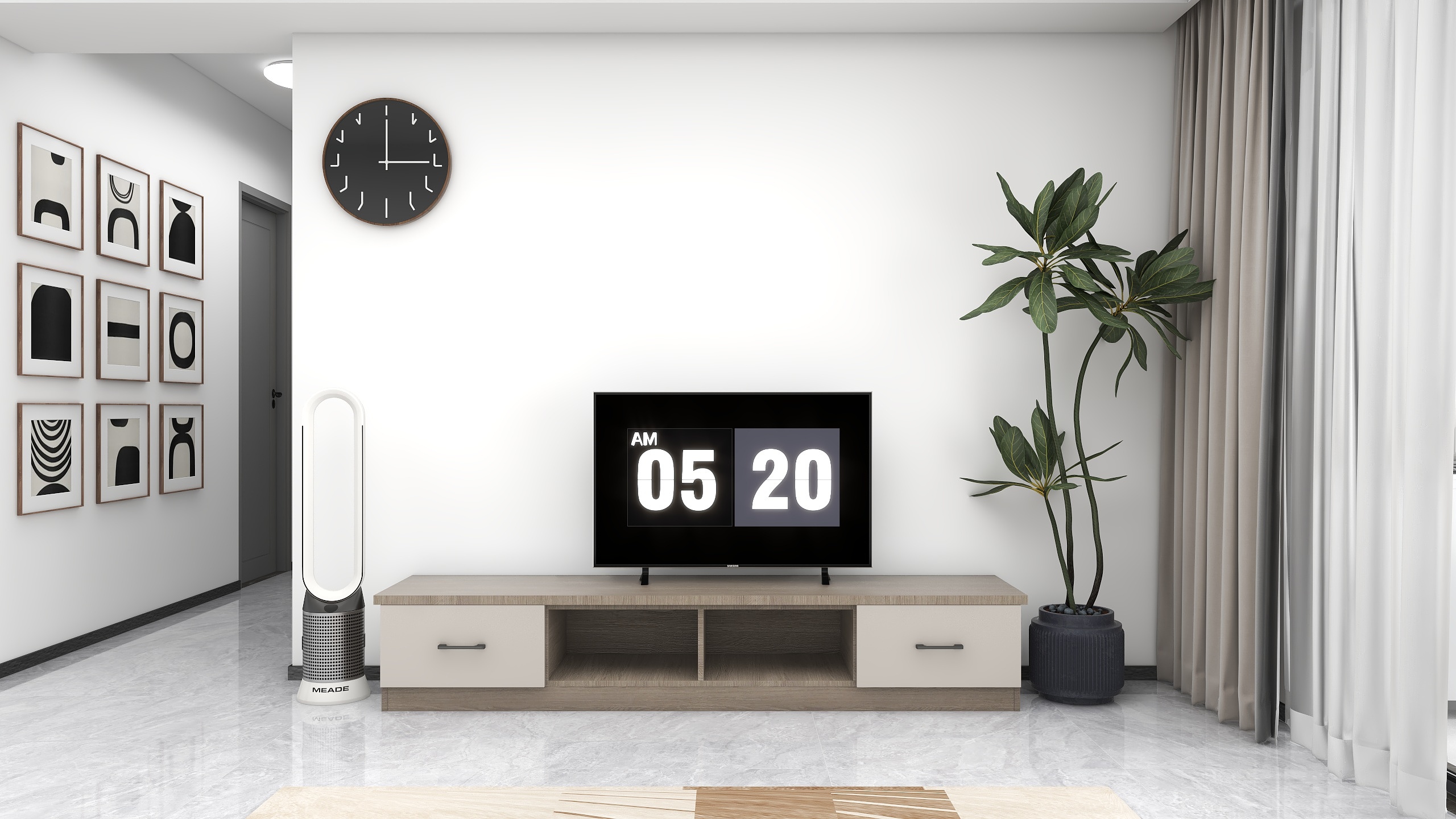 刘梦迪-汪女士88方-装修设计方案