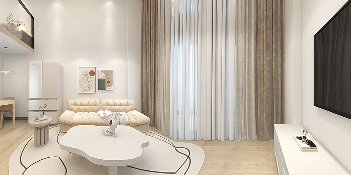 齐八岁-汇金城19-422-装修设计方案