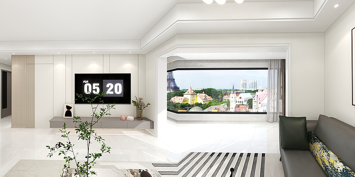 盐城零度FUQe-铂悦府19-902-装修设计方案