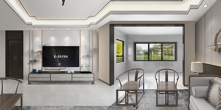 设计总监郭敬-梁山龙城公馆-装修设计方案