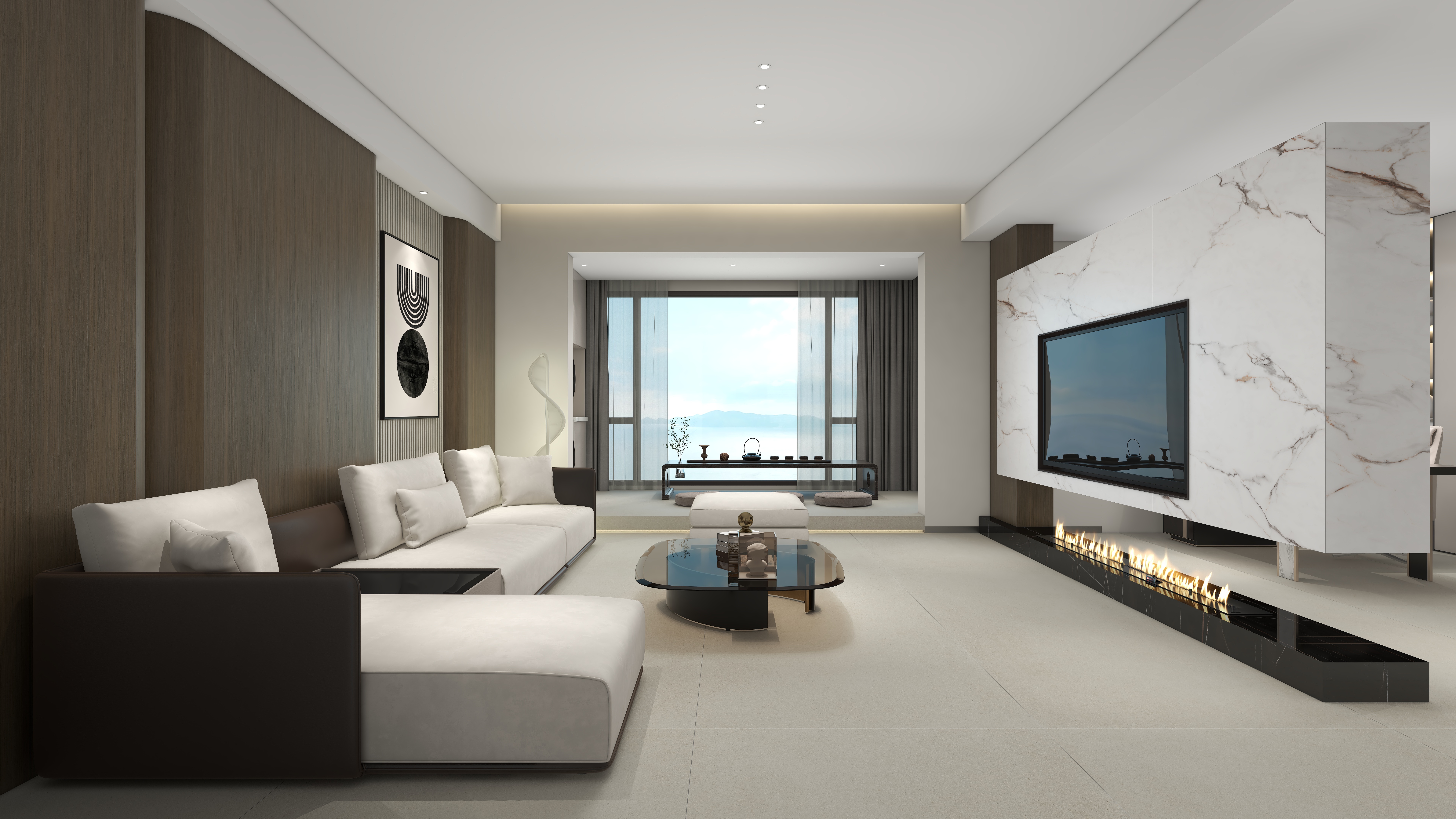 旧文书-客餐厅-极岩杏CSS26062-装修设计方案