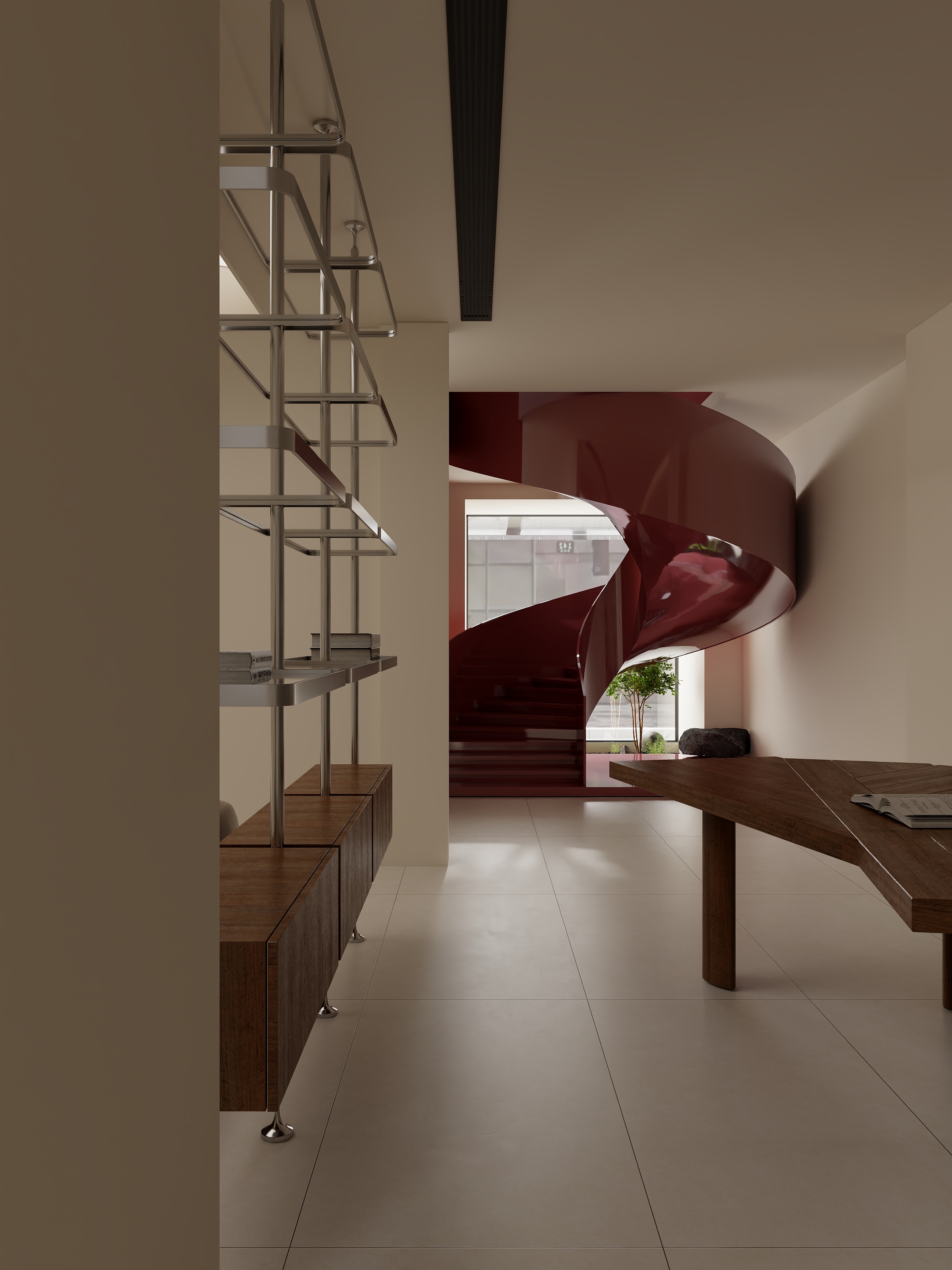 UP大号UwHT-BJM涂料展厅-装修设计方案