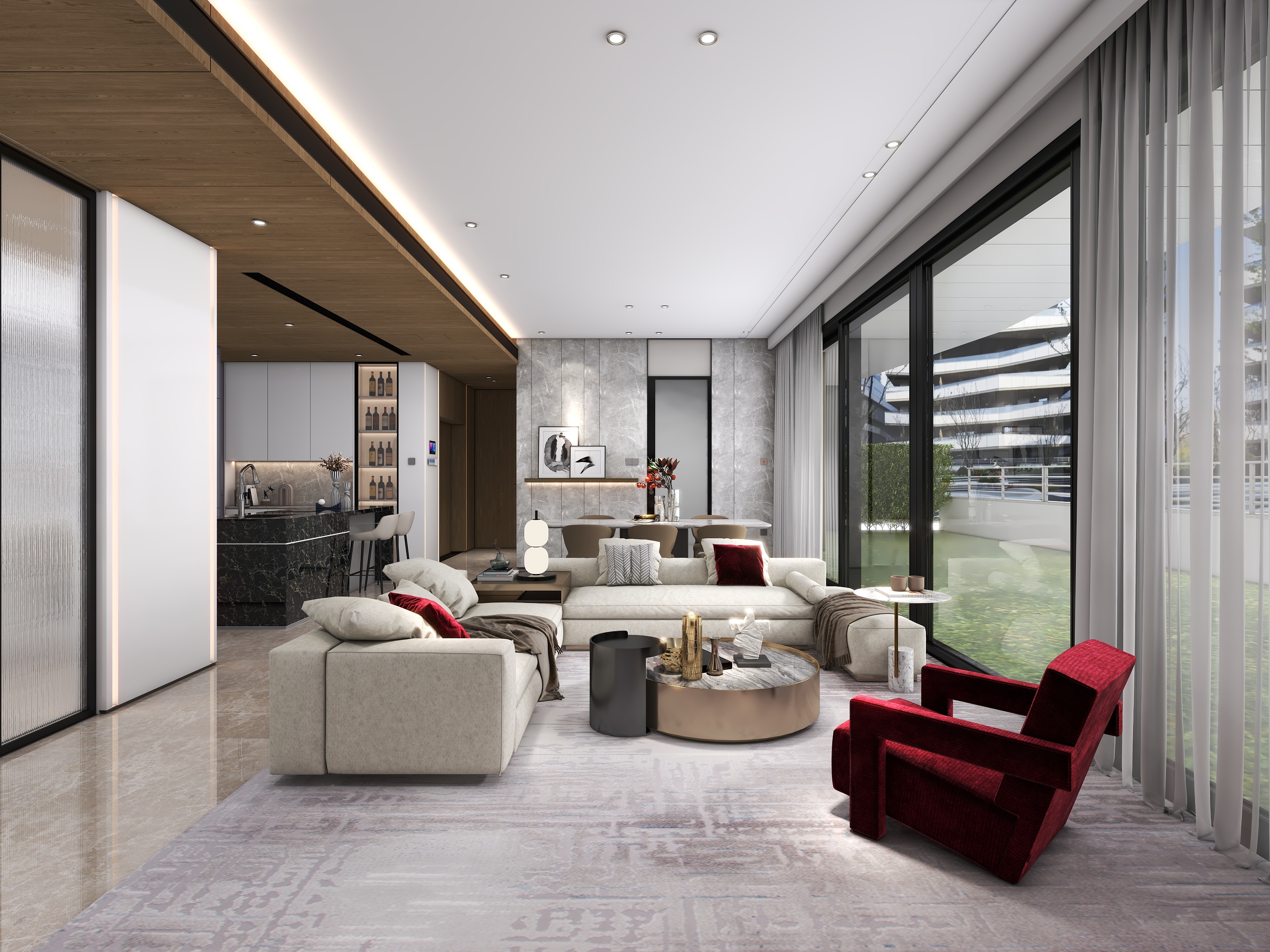 Z张张张张张-麓溪半岛客餐厅-装修设计方案