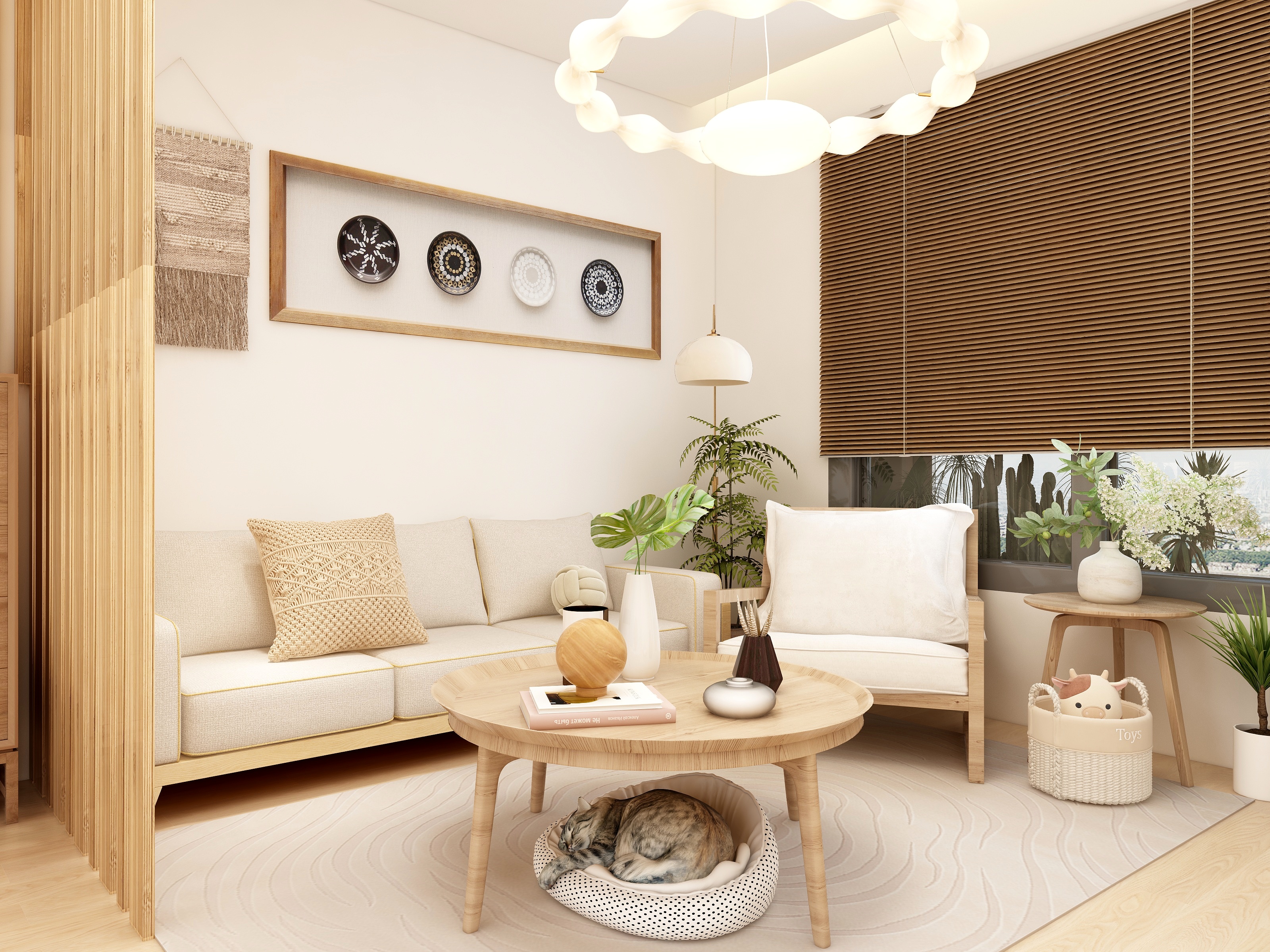 青慕设计工作室-泽信·悦山郡-日式原木标清1k-装修设计方案