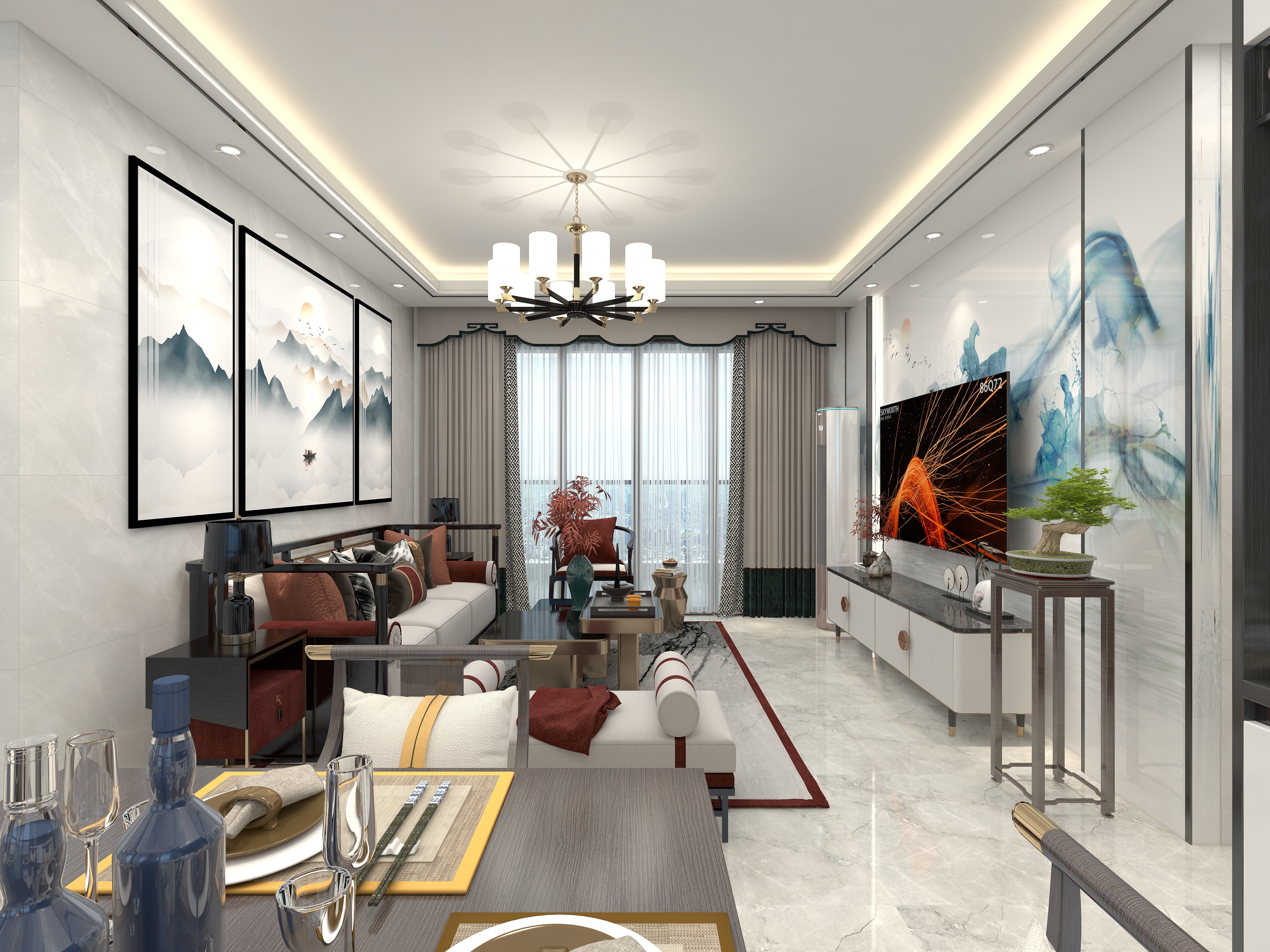 AHome999-凤城明珠-装修设计方案