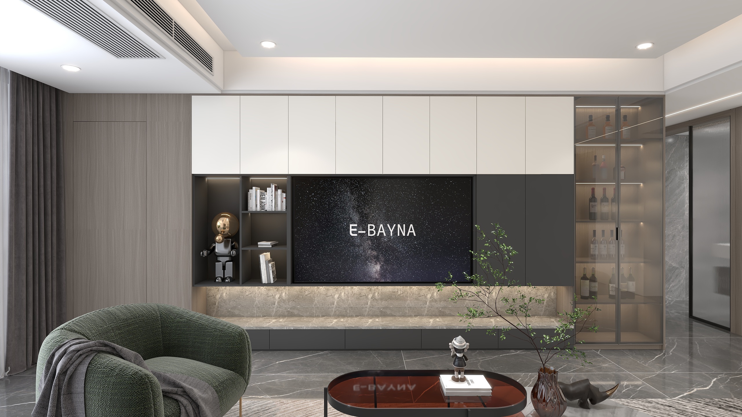 -取舍--博中紫金城120㎡现代-装修设计方案