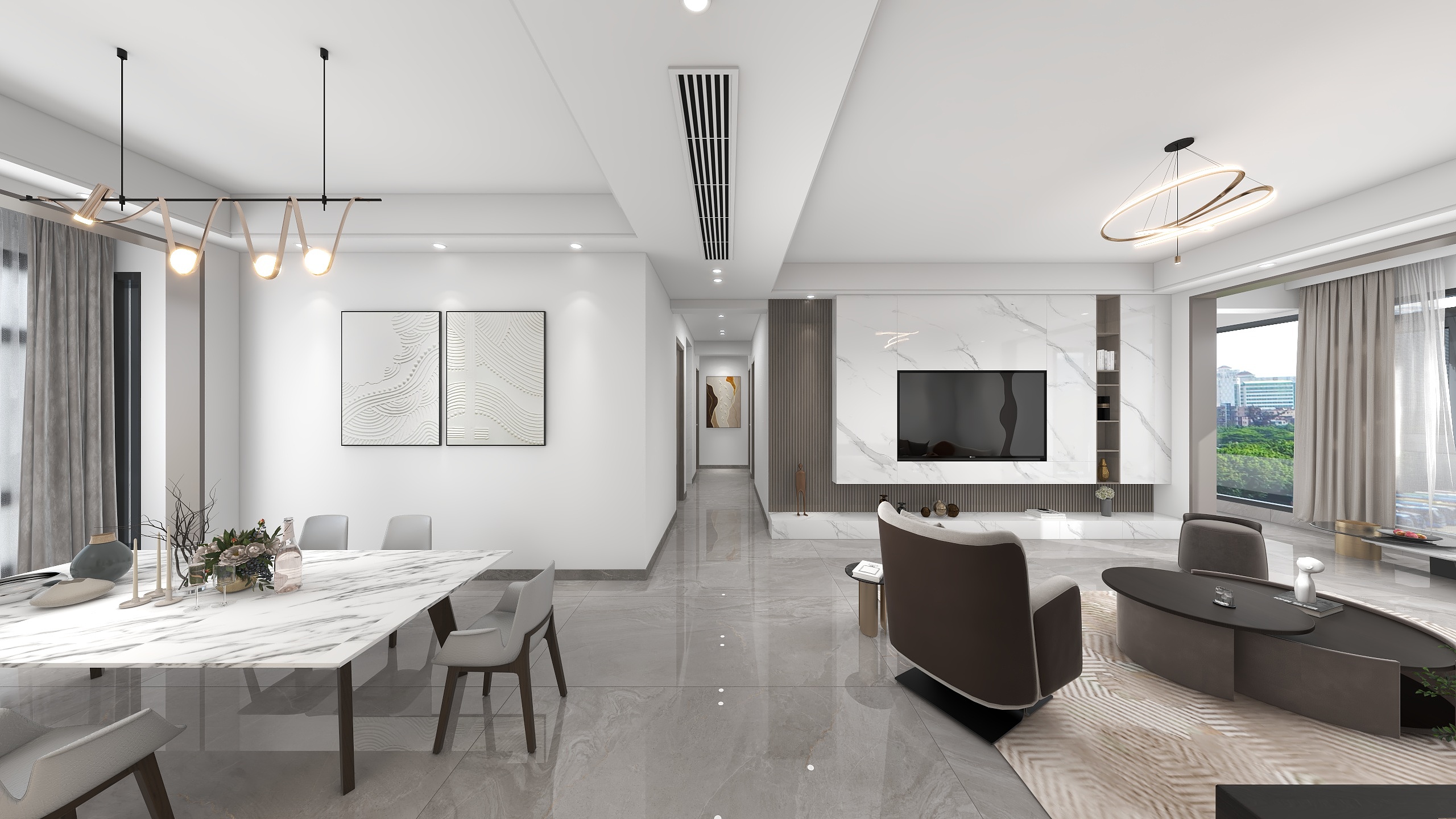 DL55rPCH-龙湾·观澜学府10栋17栋05户型-装修设计方案