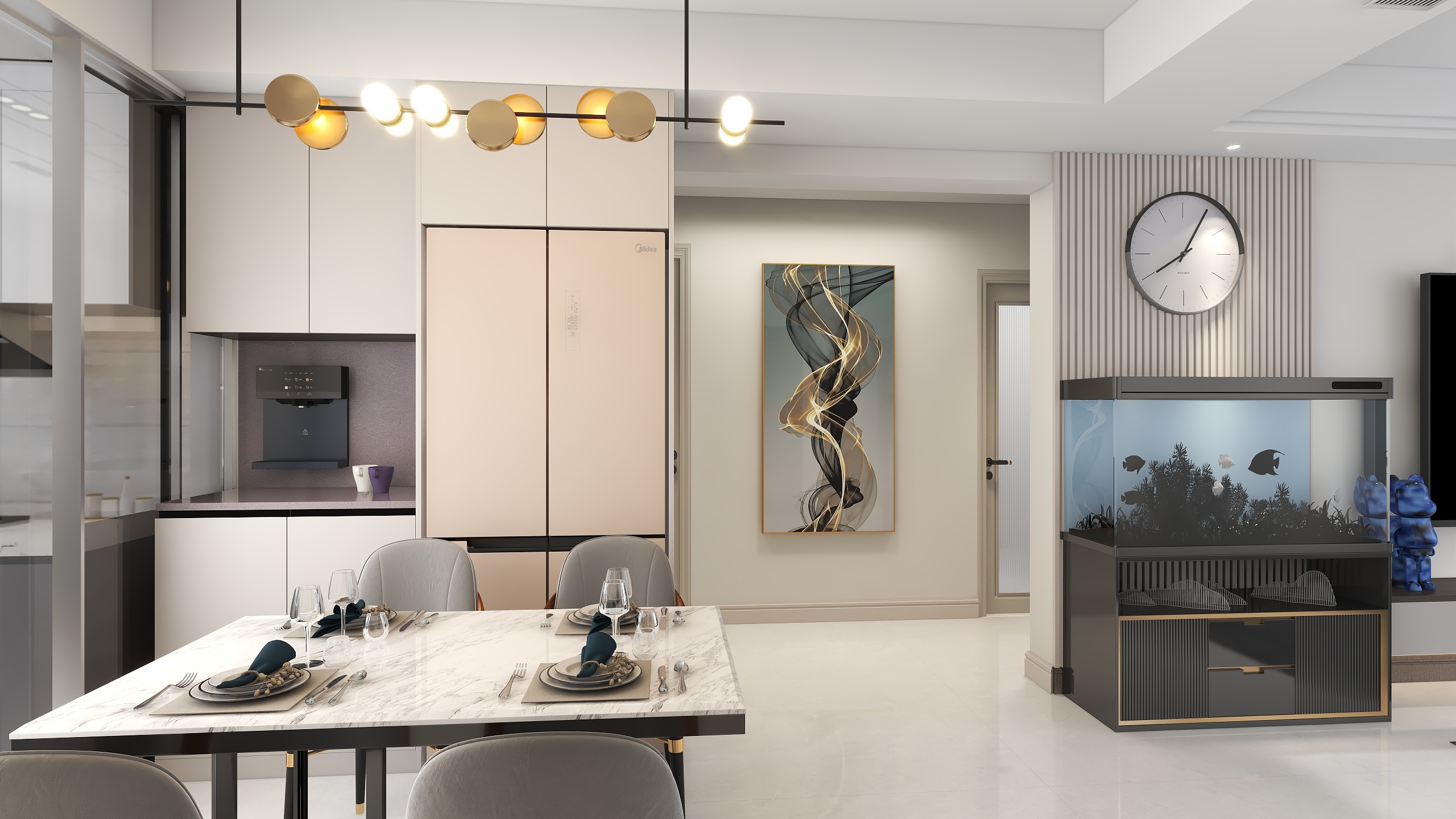 消逝的繁华-107㎡3室-装修设计方案