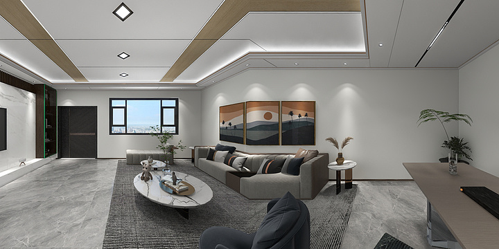 欧仕杰-全屋吊顶设计-福和-杨固-6.11-装修设计方案