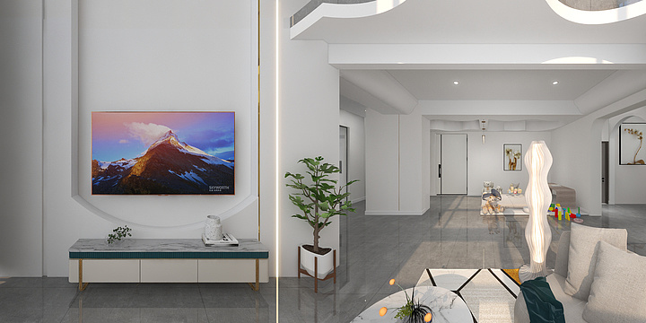 刘永MFrA-万山华府179㎡1室-装修设计方案